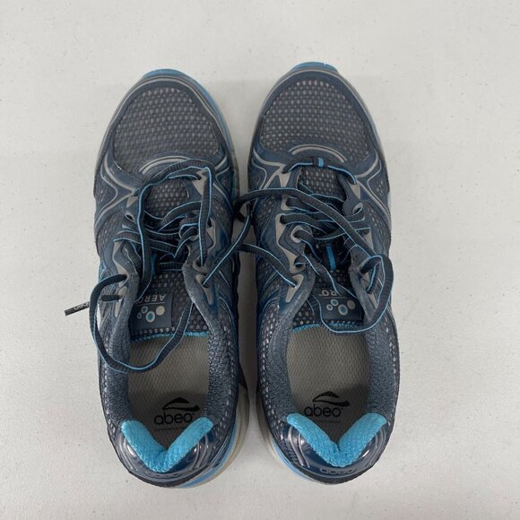 Abeo Rynner 8569 Blue Athletic Running Sneakers Shoes Vibram Sole Womens size 9 - Picture 4 of 8